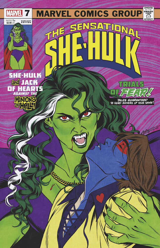 Sensational She-Hulk #7 Betsy Cola Vampire Variant - gabescaveccc