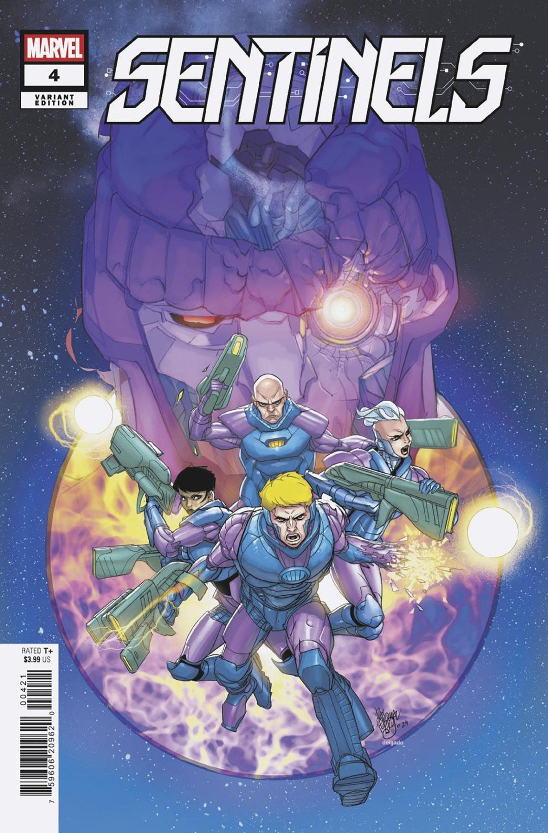 Sentinels #4 Pasqual Ferry Variant - gabescaveccc