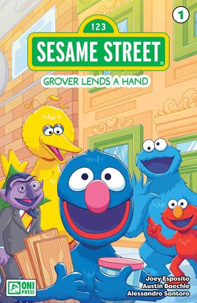 Sesame Street #1 Cover A Austin Baechle - gabescaveccc