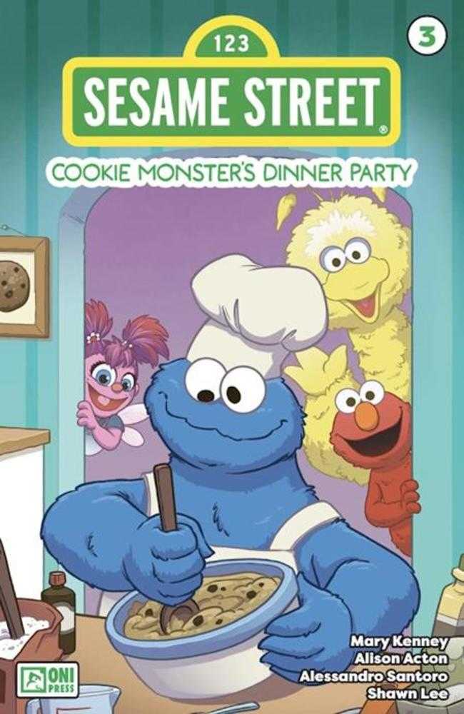 Sesame Street #3 (Of 4) Cover A Alison Acton - gabescaveccc