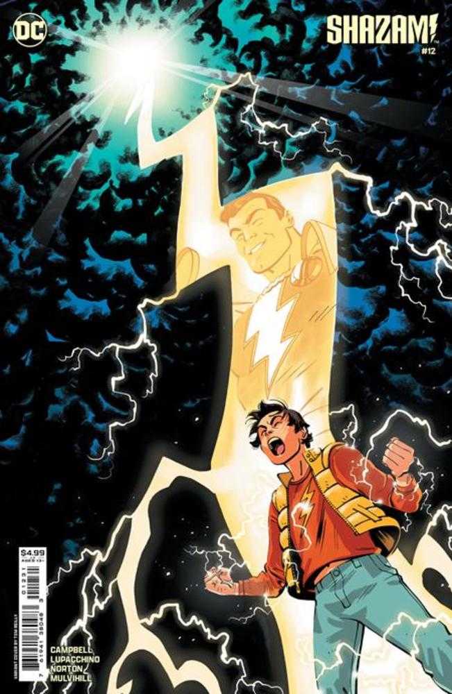 Shazam #12 Cover B Tom Reilly Card Stock Variant - gabescaveccc