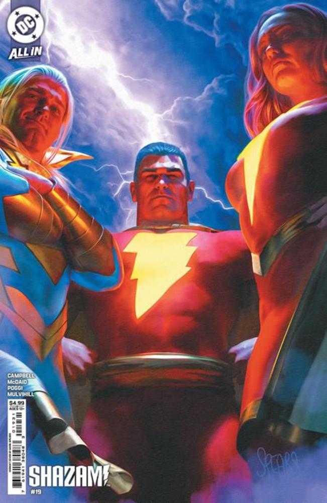 Shazam #19 Cover C Mark Spears Card Stock Variant - gabescaveccc