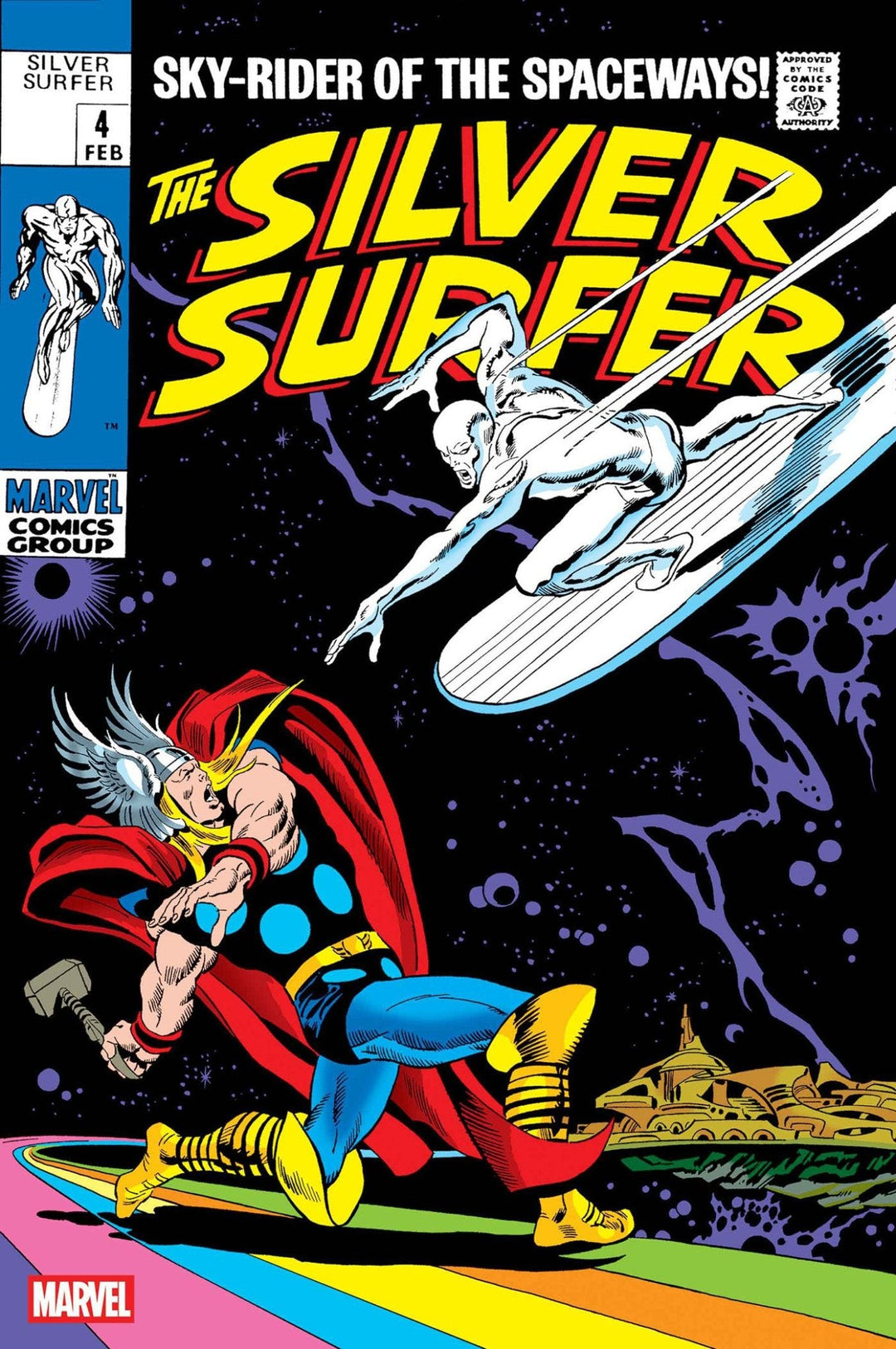 Silver Surfer 4 Facsimile Edition - gabescaveccc