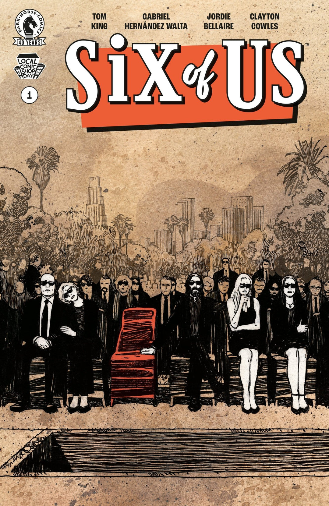 Six Of Us 1 (Cover G) (Gabriel Hernández Walta) (Local Comic Shop Day) - gabescaveccc