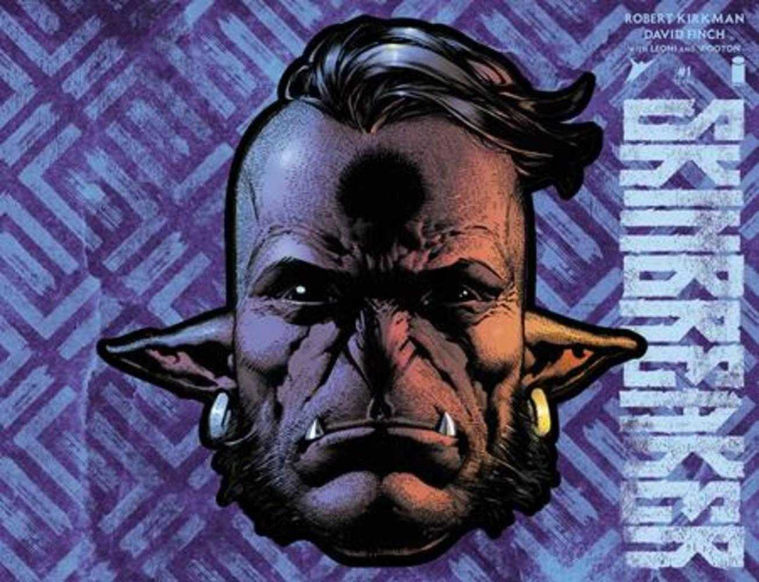 Skinbreaker 1 Cover J David Finch Die Cut Foil Mask Variant - gabescaveccc