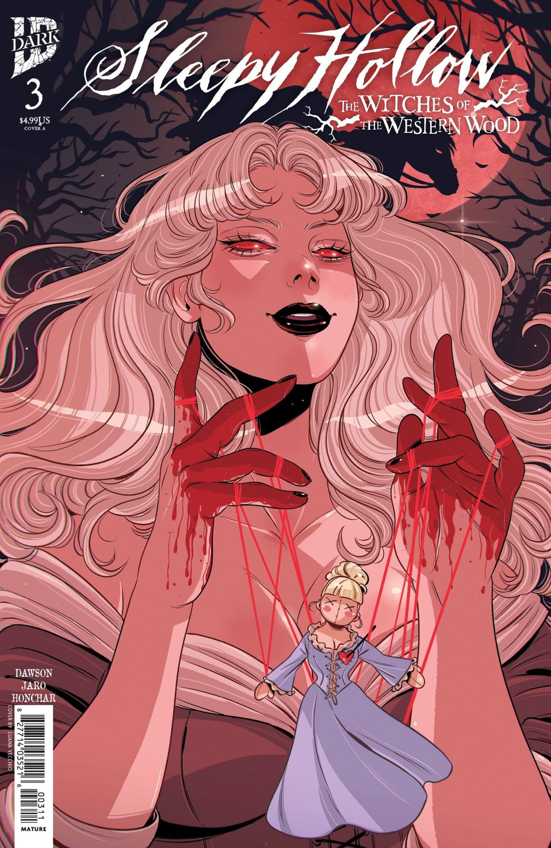Sleepy Hollow: The Witches Of The Western Wood 3 Cover A (Vecchio) - gabescaveccc