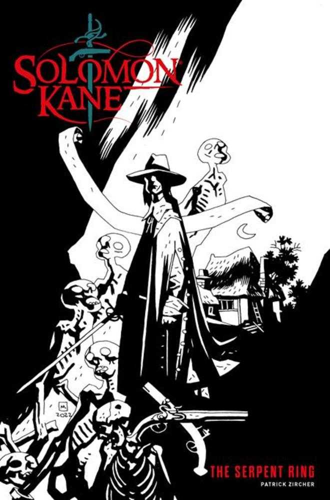 Solomon Kane The Serpent Ring 1 (Of 4) Cover N Sdcc Exclusive Mike Mignola Inks (Mature) Limited To 700 Copies Allocations May Occur - gabescaveccc