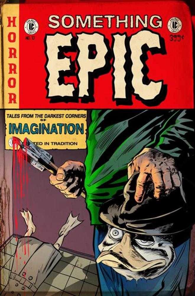 Something Epic 13 Cover D Szymon Kudranski EC Horror Homage Variant - gabescaveccc