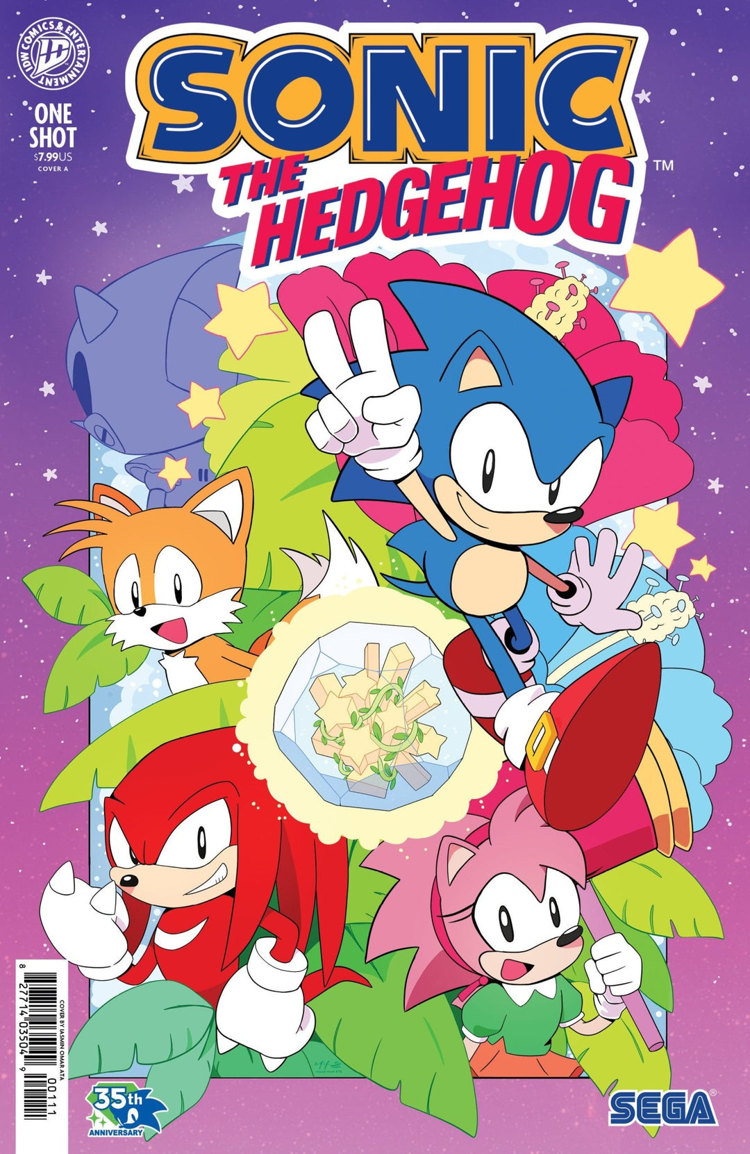 Sonic The Hedgehog: 35th Anniversary Special Cover A (Ata) - gabescaveccc