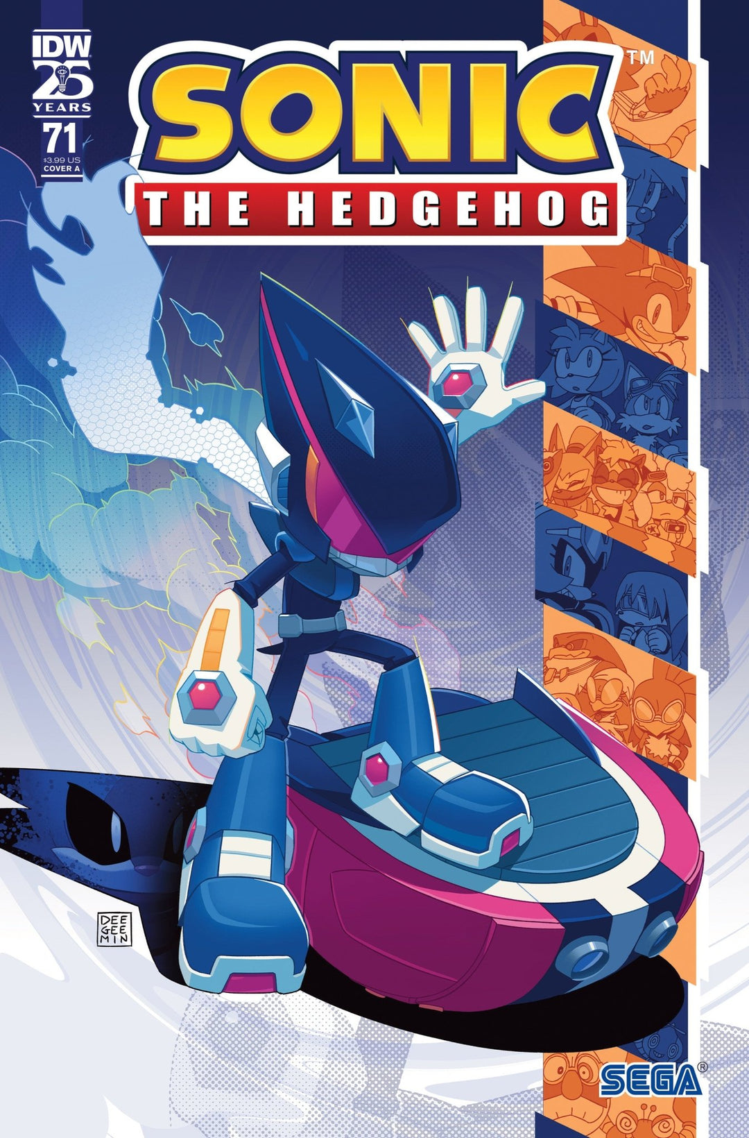 Sonic The Hedgehog #71 Cover A (Kim) - gabescaveccc