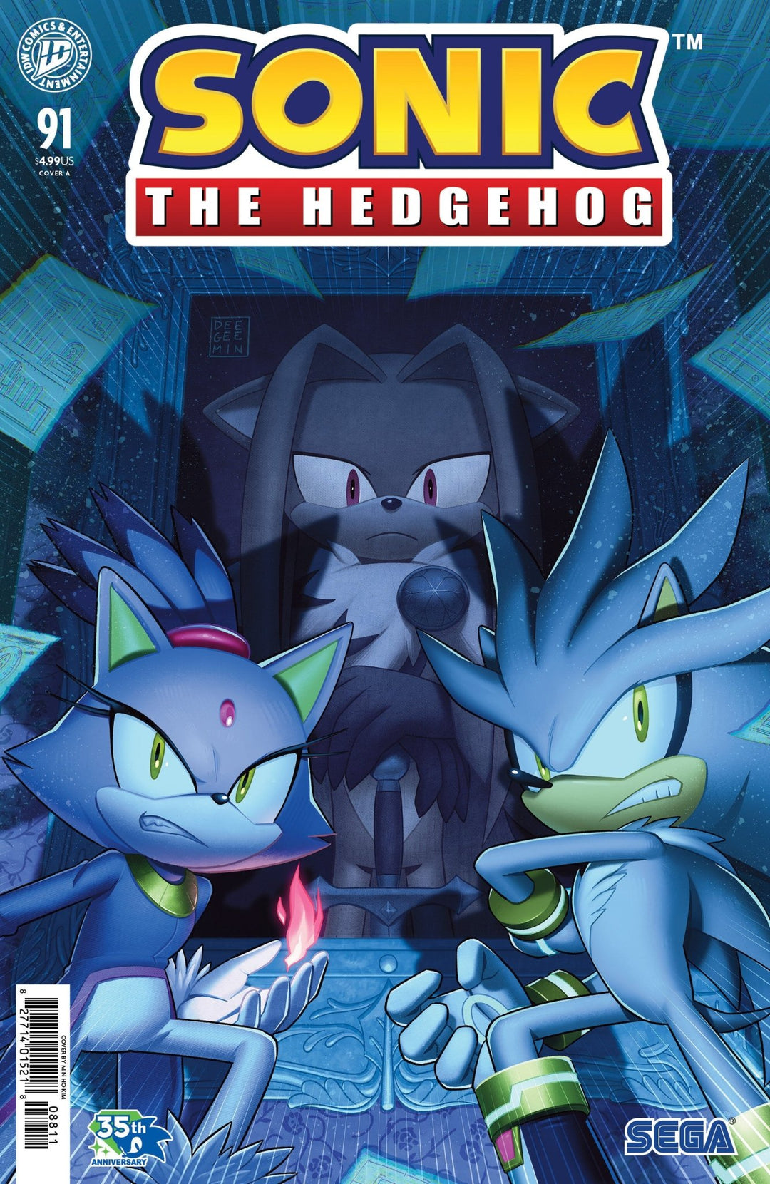 Sonic The Hedgehog #91 Cover A (Kim) - gabescaveccc