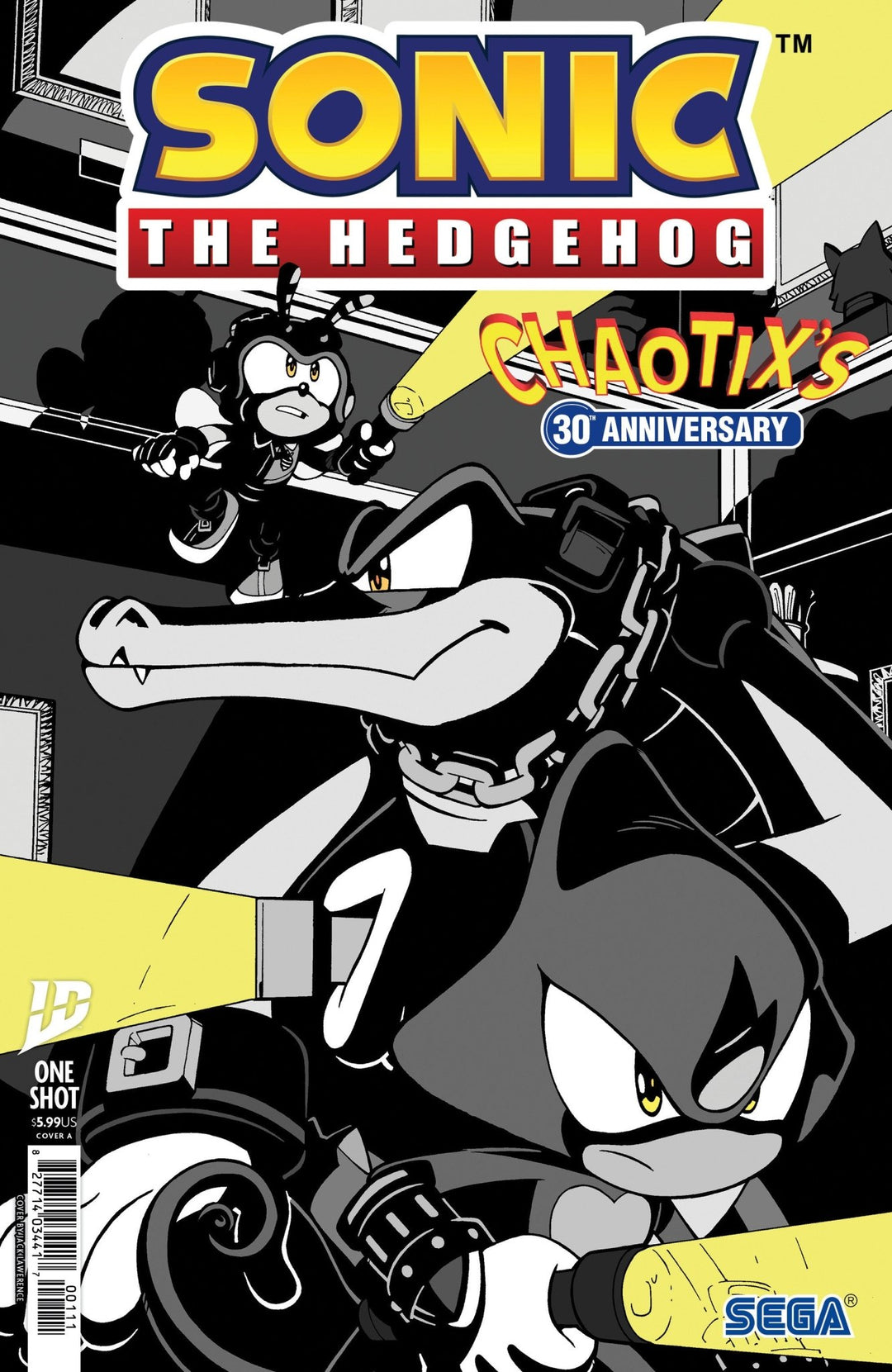 Sonic The Hedgehog: Chaotix's 30th Anniversary Special Cover A (Lawrence) - gabescaveccc
