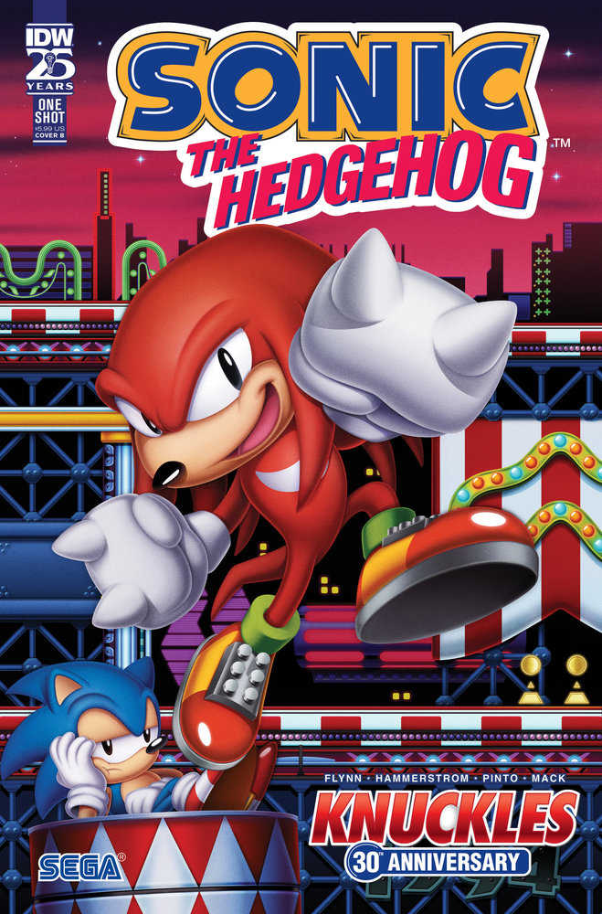 Sonic The Hedgehog: Knuckles' 30th Anniversary Special Variant B (Hughes) - gabescaveccc