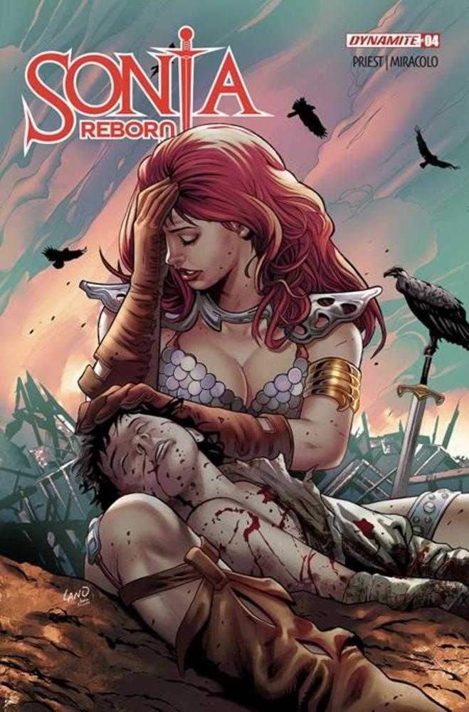 Sonja Reborn 4 Cover D Greg Land Variant - gabescaveccc