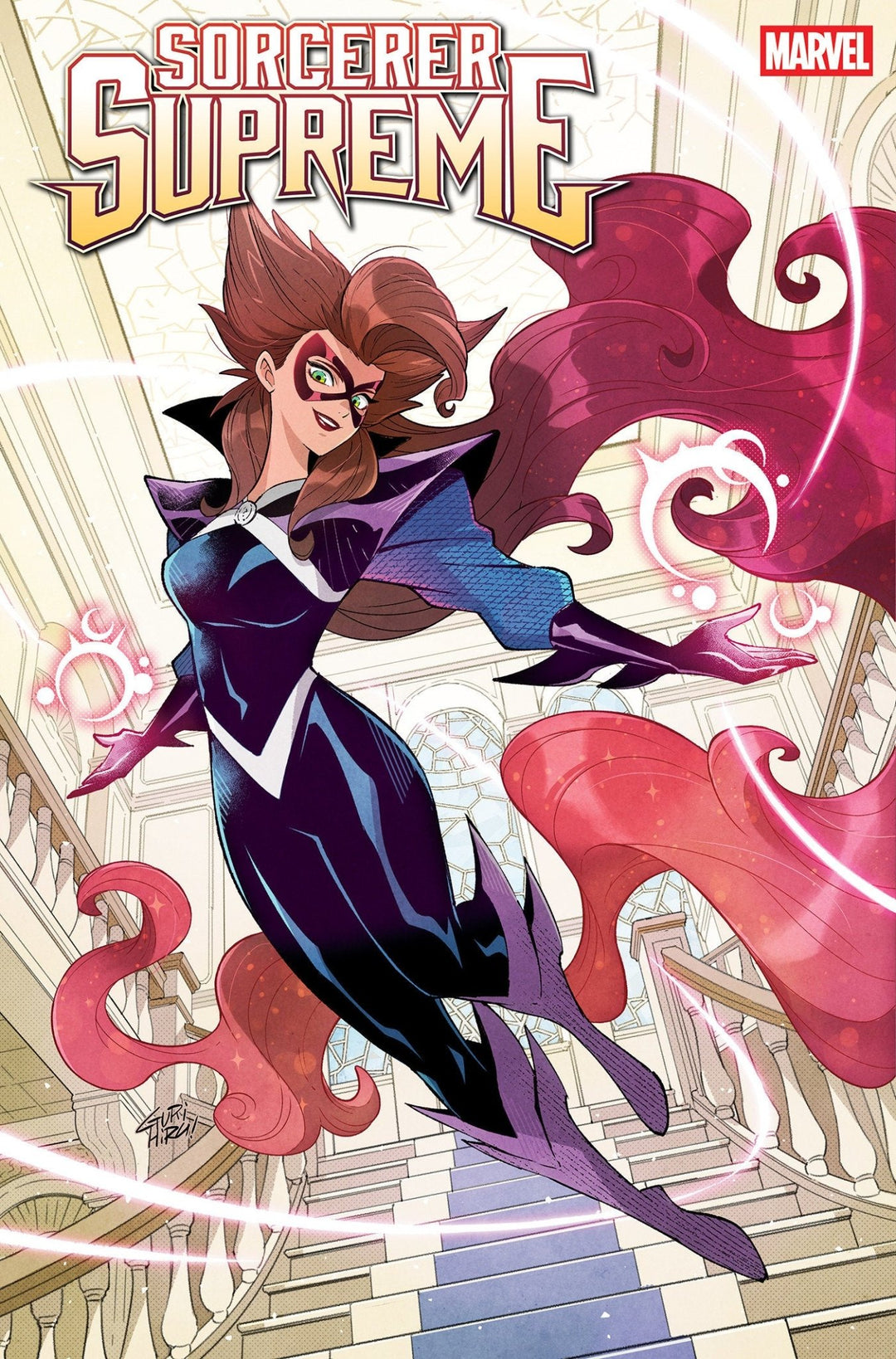 Sorcerer Supreme 8 Gurihiru Hellfire Costume Swap Variant - gabescaveccc