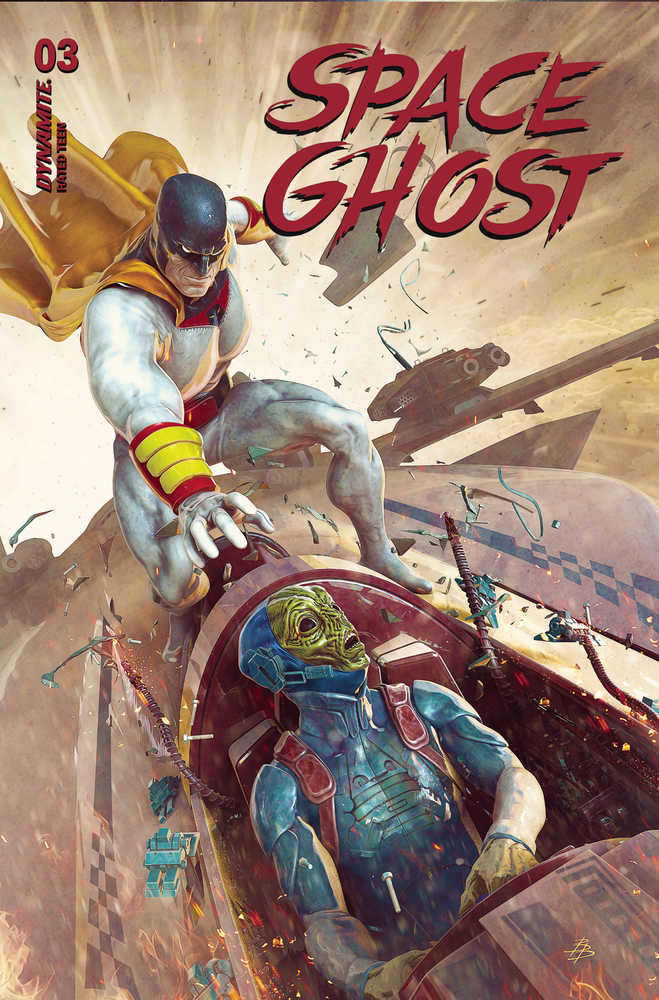 Space Ghost #3 Cover C Barends - gabescaveccc