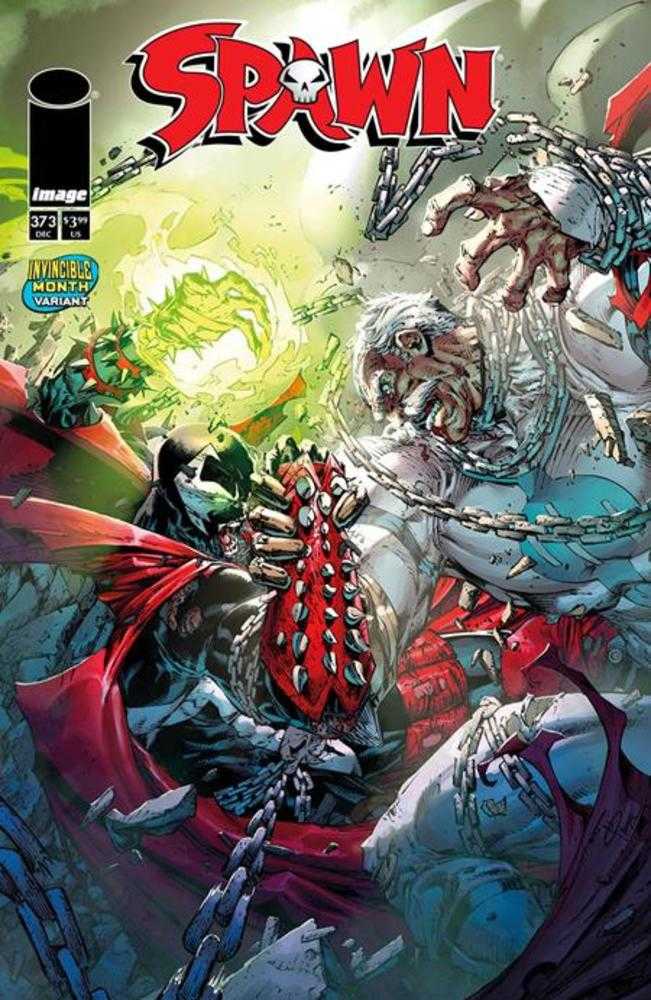 Spawn 373 Cover C Brett Booth Invincible Team Up Variant - gabescaveccc