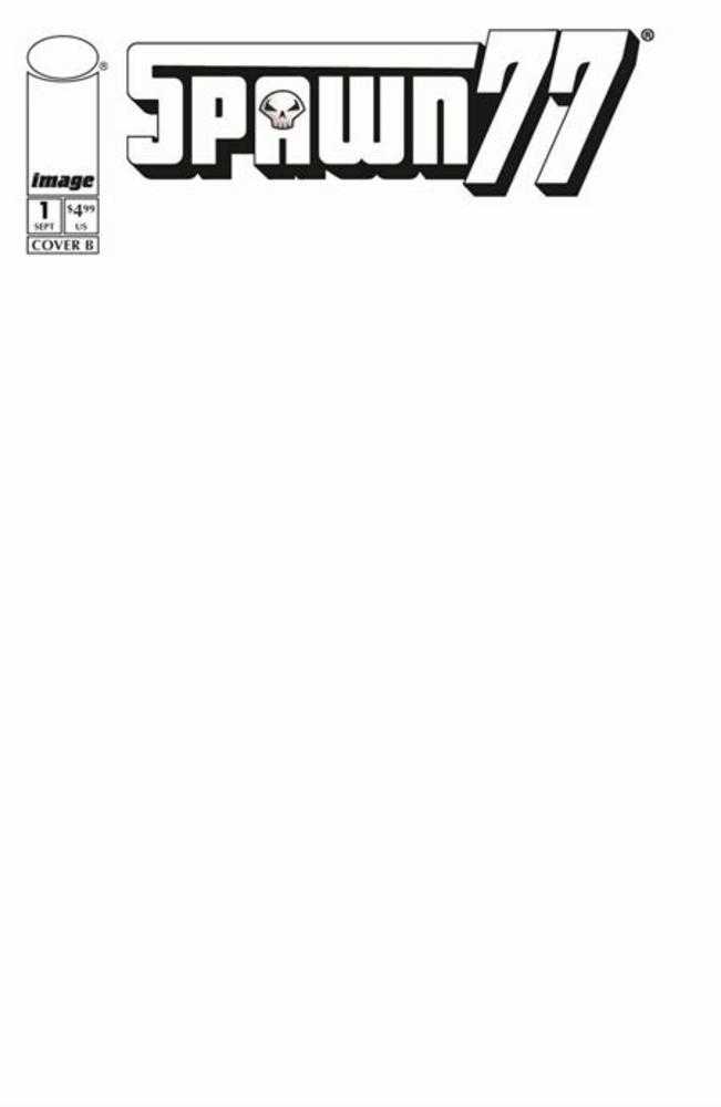 Spawn 77 1 (Of 3) Cover E Blank Sketch Variant - gabescaveccc