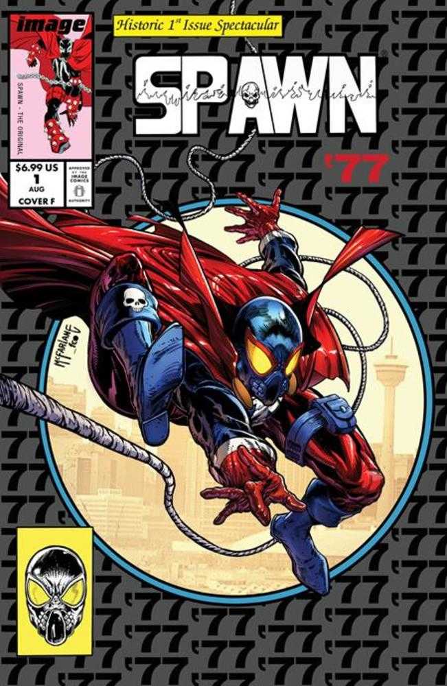 Spawn 77 1 (Of 3) Cover F 1 in 25 Todd McFarlane Retro Logo Variant - gabescaveccc