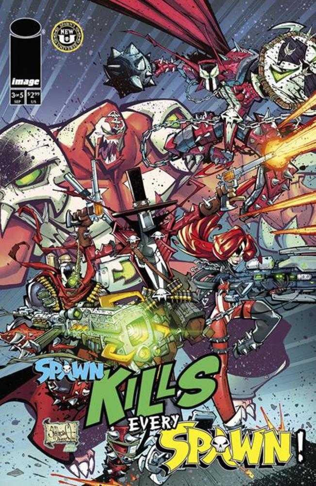 Spawn Kills Every Spawn #3 (Of 5) Cover A Rob Sketchcraft Duenas - gabescaveccc