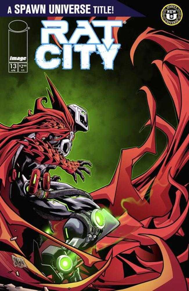 Spawn Rat City #13 Cover A Ze Carlos - gabescaveccc