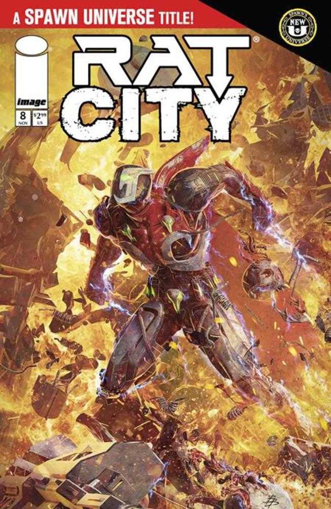 Spawn Rat City #8 Cover A Bjorn Barends - gabescaveccc