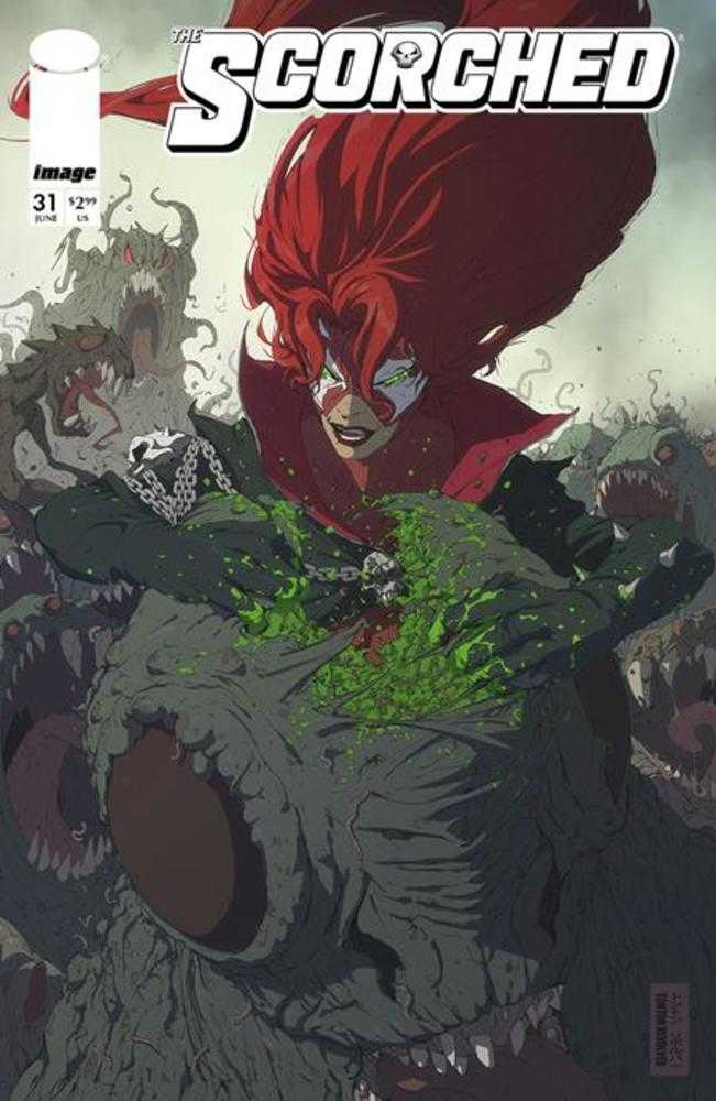 Spawn Scorched #31 Cover B Tonton Revolver Variant - gabescaveccc