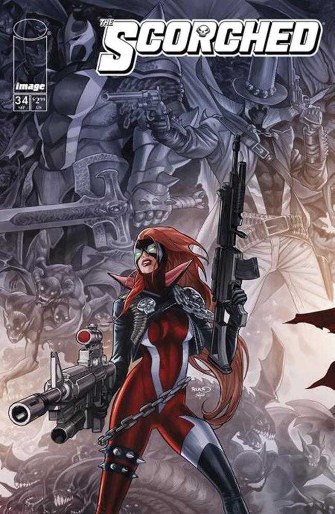 Spawn Scorched #34 Cover B Paul Renaud Variant - gabescaveccc