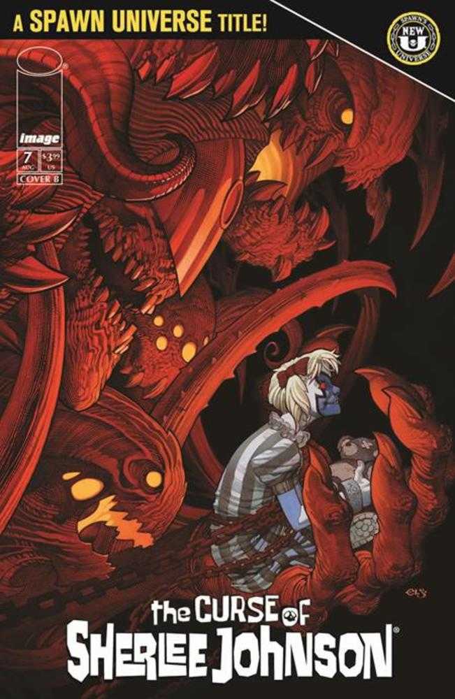 Spawn The Curse Of Sherlee Johnson 7 Cover B Chris Stevens Variant - gabescaveccc