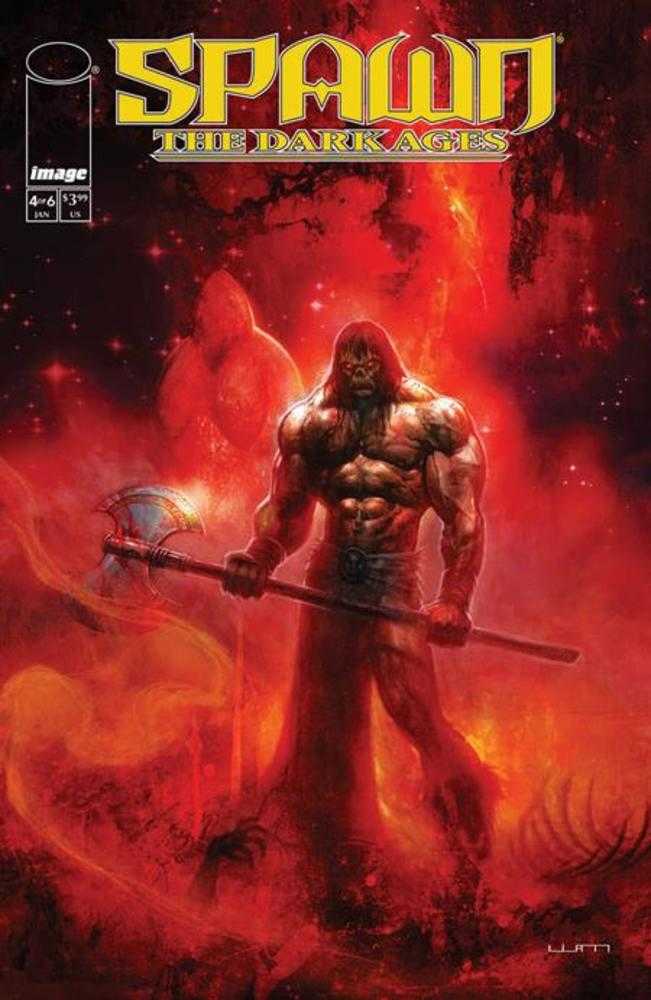Spawn The Dark Ages 4 (Of 6) Cover A Liam Sharp - gabescaveccc