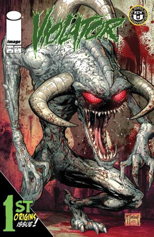 Spawn Violator #1 (Of 6) Cover C Todd McFarlane Variant - gabescaveccc