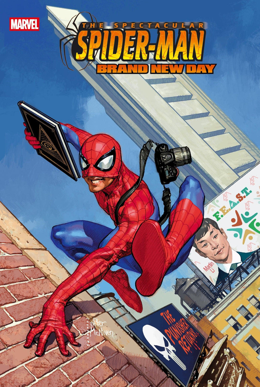 Spectacular Spider - Man: Brand New Day 1 Josemaria Casanovas Homage Variant - gabescaveccc