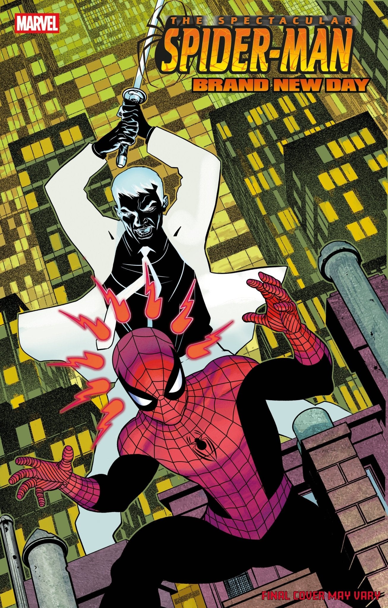 mike mckone spider-man マイクマッコーン　スパイダーマン Spectacular Spider-Man: Brand New Day #1 Mike McKone Variant