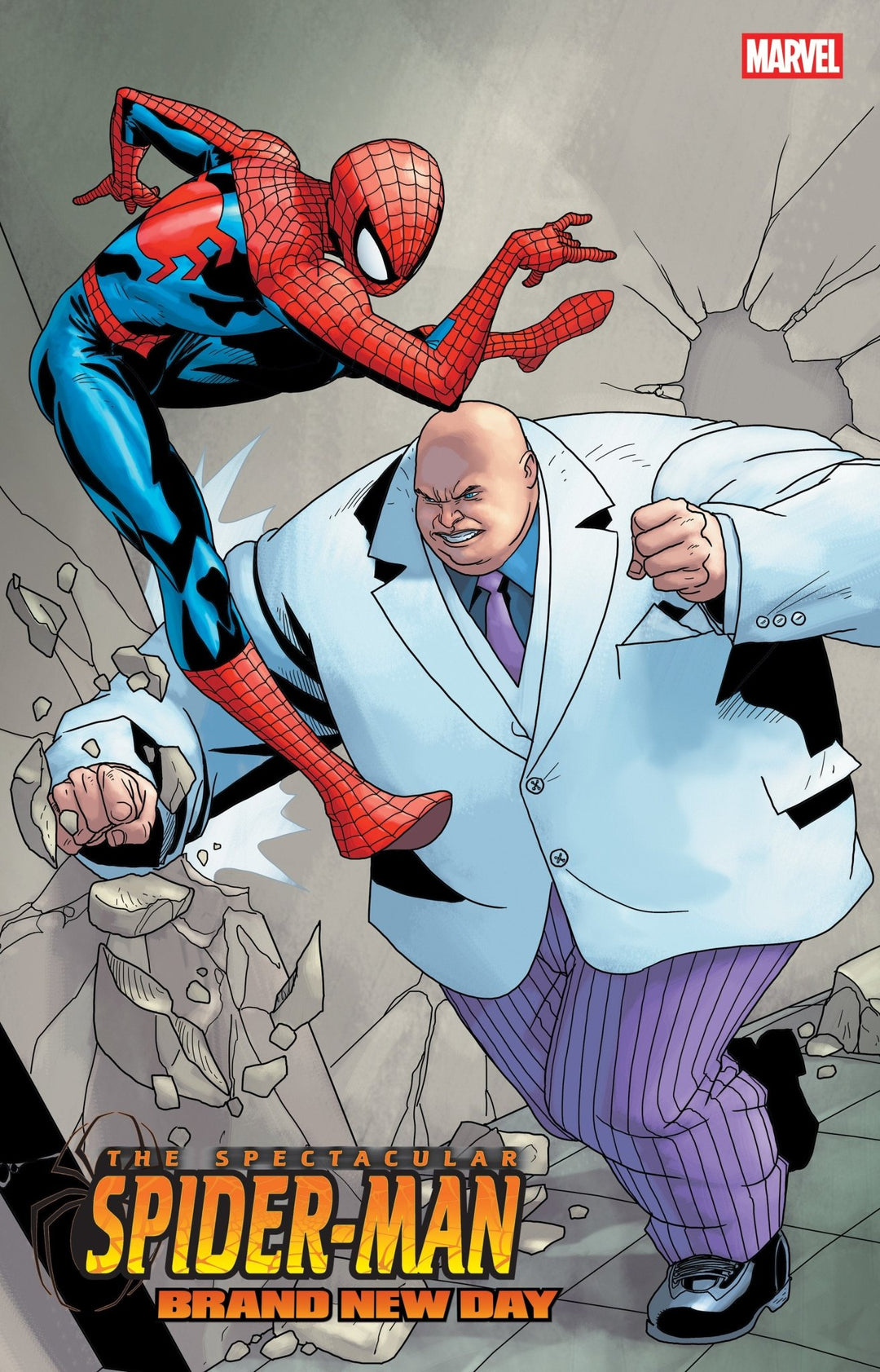 Spectacular Spider - Man: Brand New Day 1 Salvador Larroca Variant - gabescaveccc