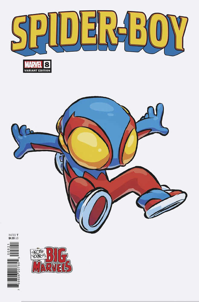 Spider - Boy #8 Skottie Young'S Big Marvel Variant - gabescaveccc