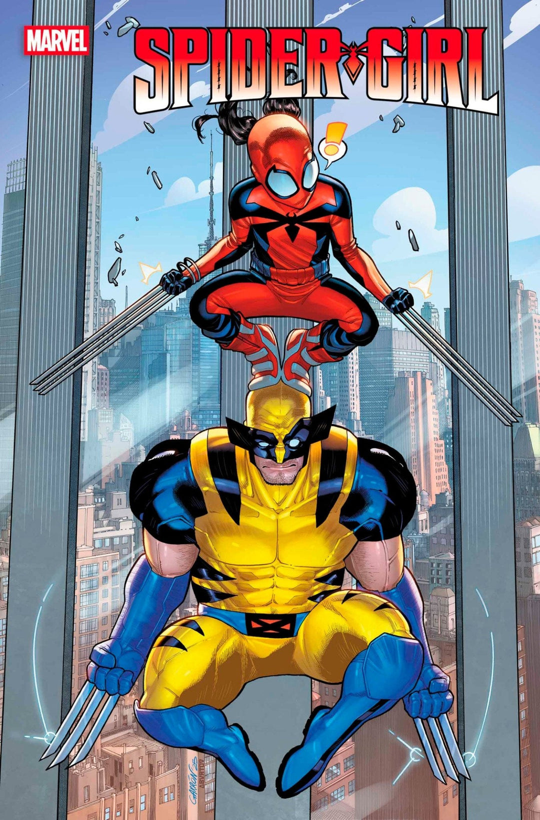Spider - Girl 1 Javier Garron Spider - Girl Funhouse Mirror Variant - gabescaveccc