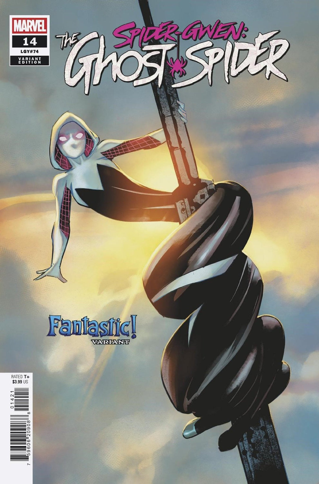 Spider - Gwen: The Ghost - Spider 14 Jan Bazaldua Fantastic! Variant - gabescaveccc