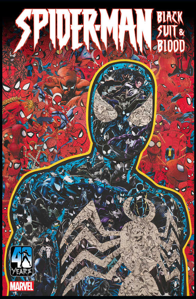 Spider - Man Black Suit And Blood #1 (Of 4) Mr Garcin Variant - gabescaveccc