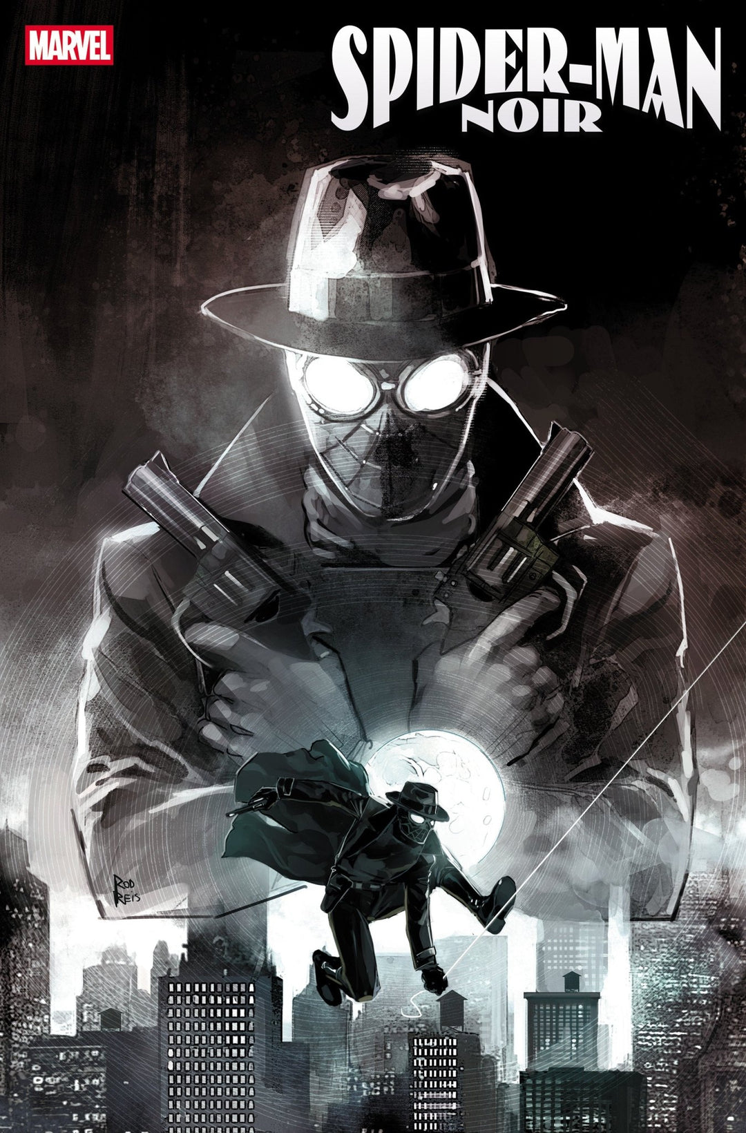 Spider - Man Noir 2 Rod Reis Variant - gabescaveccc