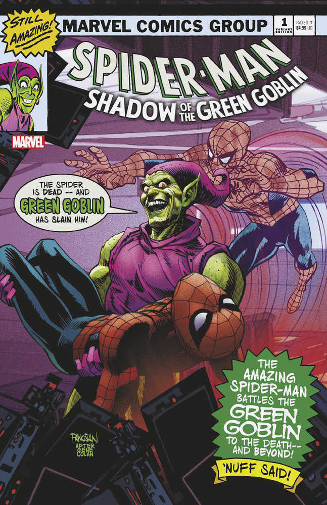 Spider-Man: Shadow Of The Green Goblin #1 Dan Panosian Vampire Variant - gabescaveccc