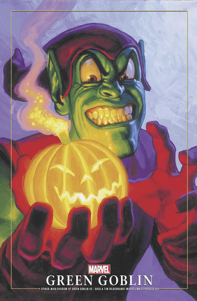 Spider - Man: Shadow Of The Green Goblin #3 Greg And Tim Hildebrandt Green Goblin Marvel Masterpieces III Variant - gabescaveccc