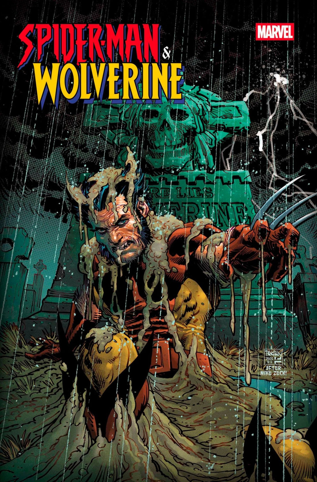 Spider - Man & Wolverine 3 Dan Panosian Variant - gabescaveccc
