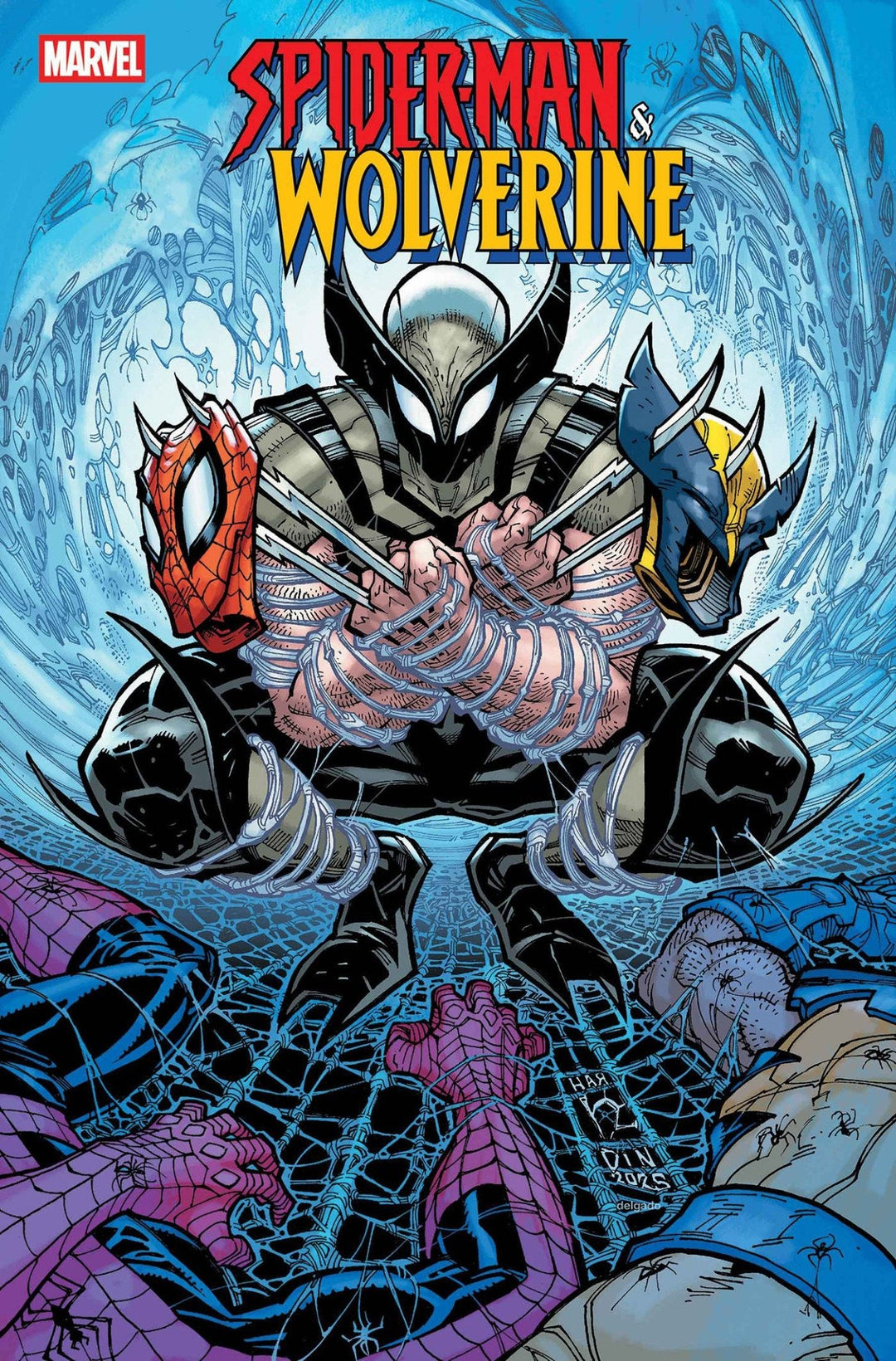 Spider - Man & Wolverine 9 Chad Hardin Variant - gabescaveccc