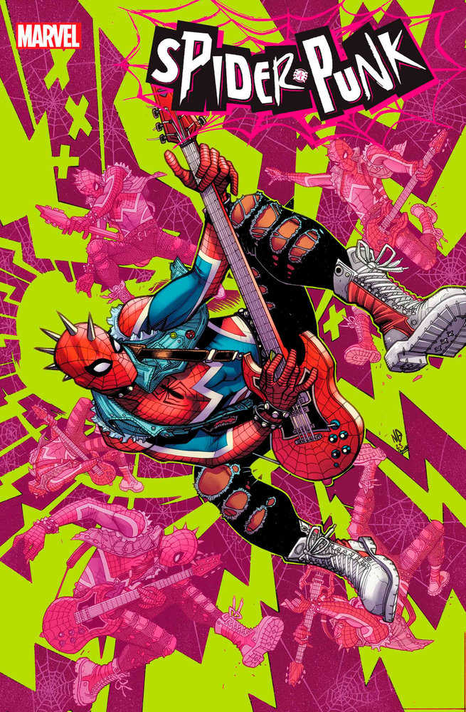 Spider-Punk: Arms Race #3 Nick Bradshaw Variant - gabescaveccc