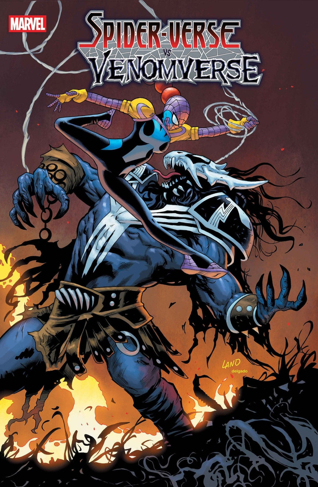 Spider - Verse vs. Venomverse #1 Greg Land Variant - gabescaveccc