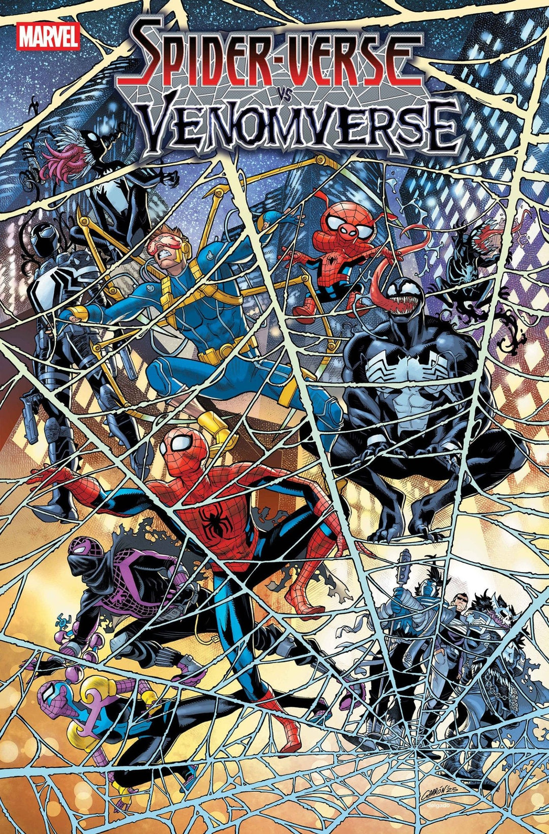 Spider - Verse vs. Venomverse #1 Javier Garron Foil Variant - gabescaveccc