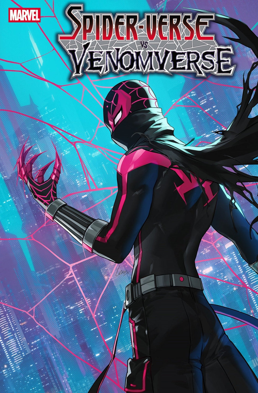 Spider - Verse vs. Venomverse #1 Leirix Variant - gabescaveccc