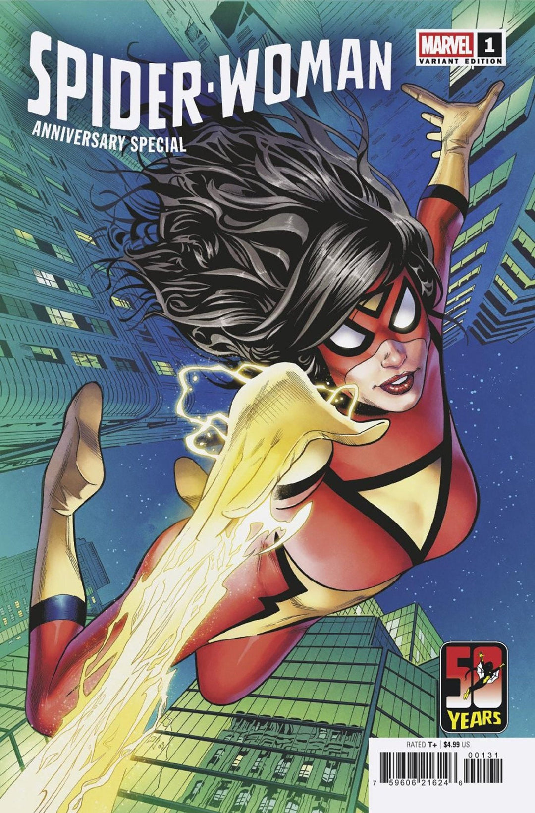 Spider Woman 50 Th Anniversary Special 1 Greg Land Variant - gabescaveccc