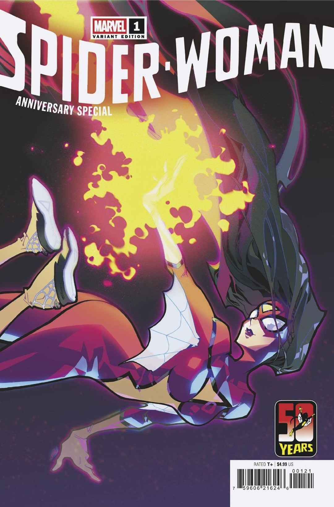 Spider Woman 50 Th Anniversary Special 1 Rose Besch Spider Woman Variant - gabescaveccc
