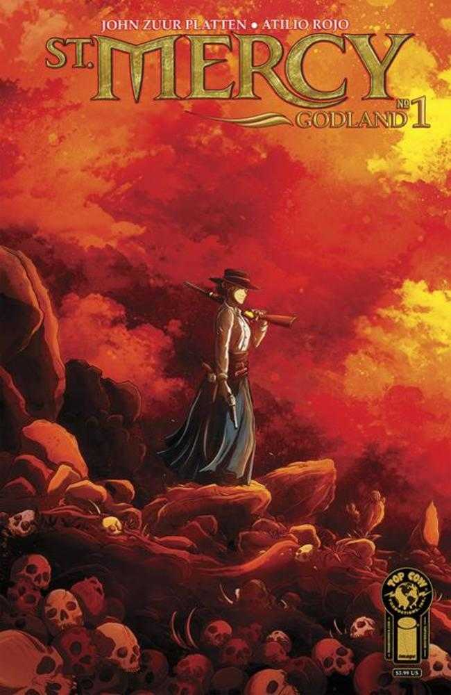 St Mercy Volume 2 Godland #1 (Of 4) Cover B Lyndon White Variant - gabescaveccc